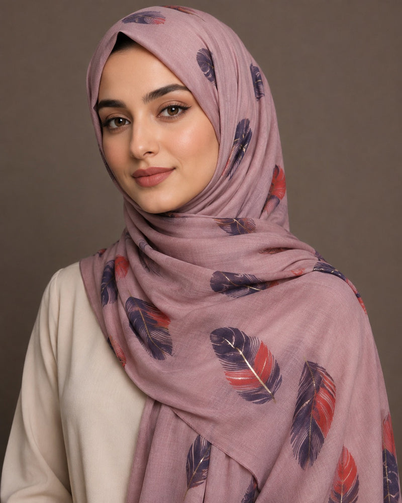 Printed Lawn Hijab (Regular)