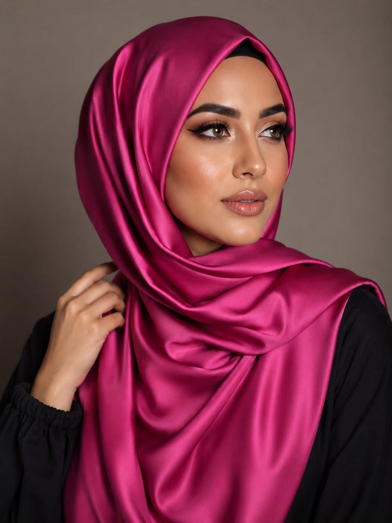 Metallic Chiffon Hijab (Regular)