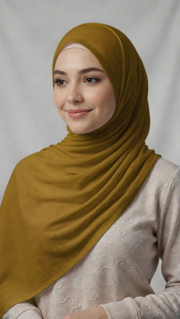 Crinkle Lawn Hijab
