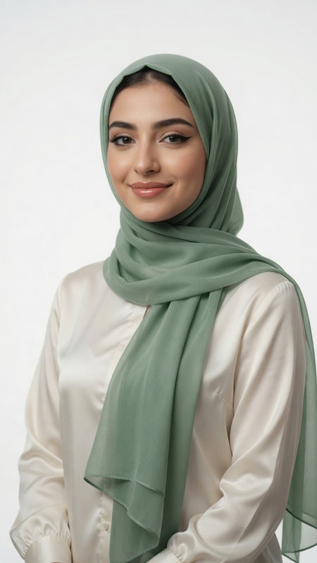 Georgette hijab
